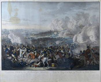 Napoleon Flucht in der Schlacht von Waterloo Napoleon Flucht in der Schlacht von Waterloo