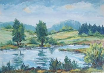 Landschaft - 1977 Landschaft - 1977