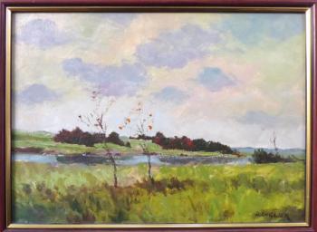 Landschaft - Karton - Láïa Ehrlich - 1930 Landschaft - Karton - Láïa Ehrlich - 1930