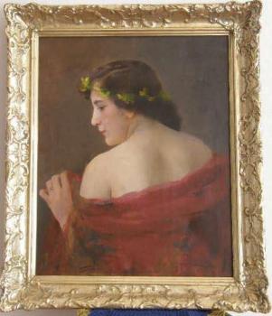 Porträt einer Frau - Emil Schovánek - 1920 Porträt einer Frau - Emil Schovánek - 1920