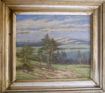 Frühlingslandschaft - Špitník / Špitálník/ - 1935 Frühlingslandschaft - Špitník / Špitálník/ - 1935