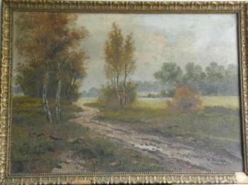 Landschaft - K. Novák - 1910 Landschaft - K. Novák - 1910
