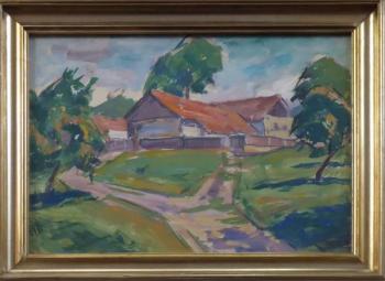 Blazek - Hütte mit Weg Blazek - Hütte mit Weg