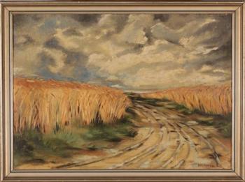 Arbeit auf dem Feld - Hrabák - 1925 Arbeit auf dem Feld - Hrabák - 1925