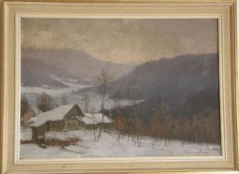 Landschaft - A.Augusta - 1930 Landschaft - A.Augusta - 1930