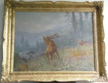 Gemälde - V. Hora - 1935 Gemälde - V. Hora - 1935