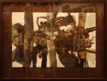 Abstrakte Komposition - 1987 Abstrakte Komposition - 1987