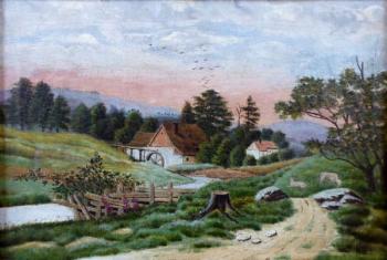 Der Weg zur Mühle - Mitteleuropa 1860 - 1880 Der Weg zur Mühle - Mitteleuropa 1860 - 1880